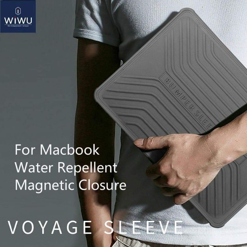 Túi chống sốc Cao Su Siêu Mỏng WiWu Voyage Laptop Sleeve Macbook / Laptop