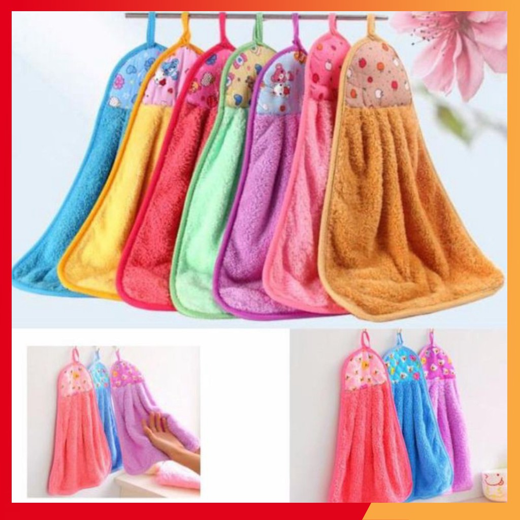 khăn lau tay nhà bếp treo tiện lợi