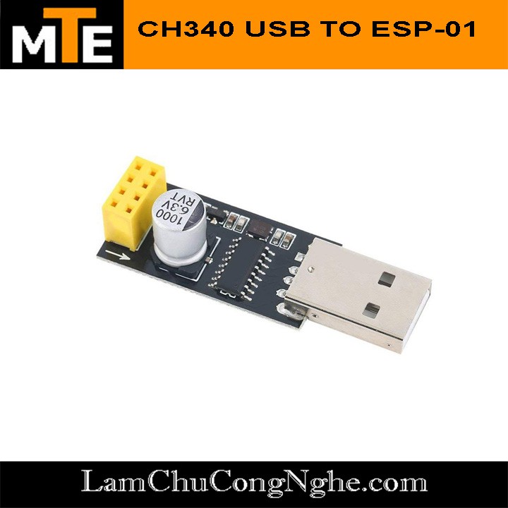 Mạch nạp ESP8266 ESP-01 CH340 USB to ESP8266 ESP01