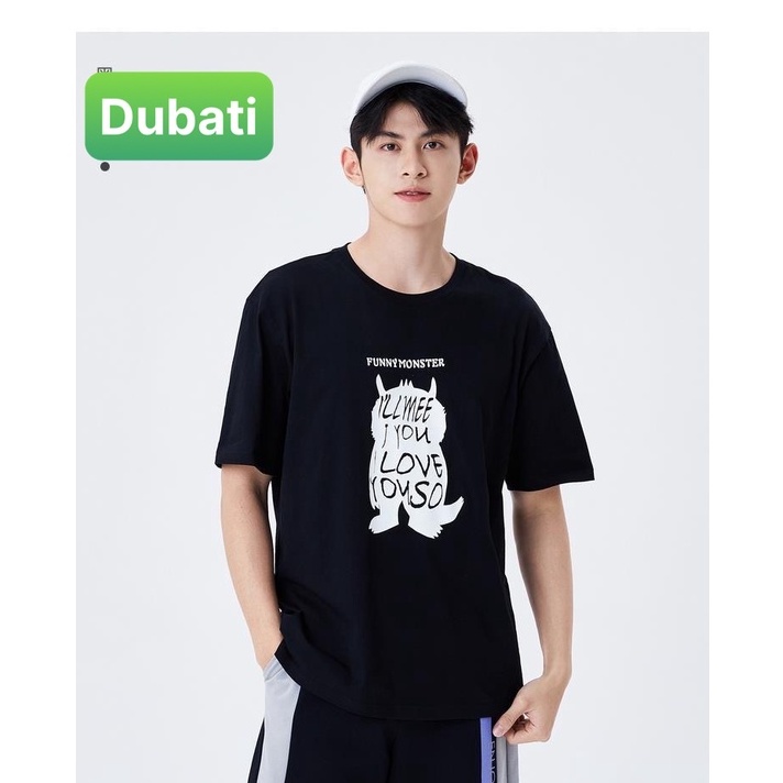 ÁO THUN NỮ NAM CÚ MÈO IN CHỮ NHẬT BẢN CỰC HOT TREND PHOM FORM RỘNG TAY LỠ  HOT TREND 2022 - DUBATI FASHION