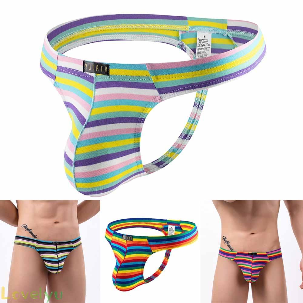 【LOVELYU】Briefs Shorts Trunks Underpants Underwear All Seasons Bikini Breathable【Good Quality】