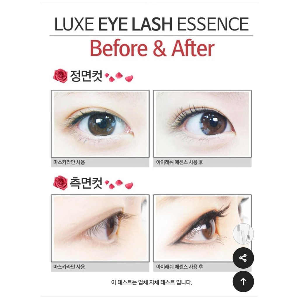 (CÓ BILL) TINH CHẤT DƯỠNG MI RIRE LUXE EYE LASH ESSENCE