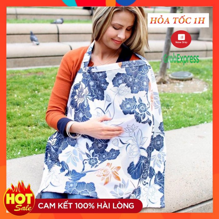Khăn choàng cho bé bú tránh nắng,gió,bụi