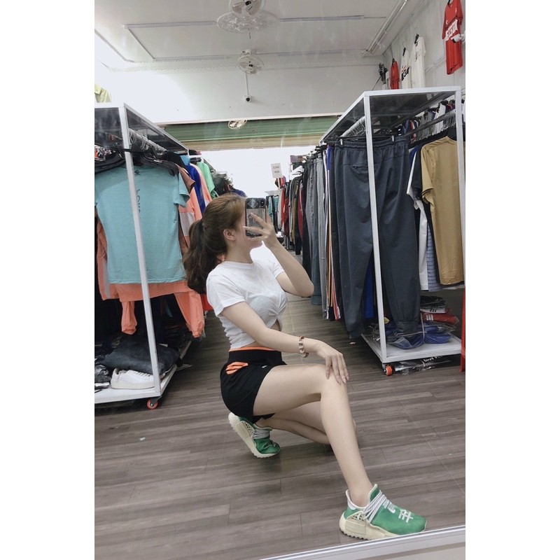 QUẦN ĐÙI NỮ CHƠI BÓNG CHUYỀN, CẦU LÔNG, BÓNG BÀN,  CÓ TÚI, CO DÃN TỐT AL5548