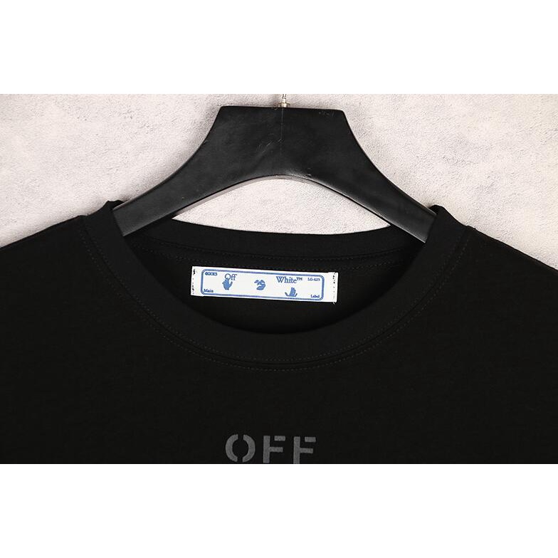 Off-white Áo Thun Tay Ngắn Chất Liệu Cotton In Hoạ Tiết Off-white Phong Cách Thời Trang Unisex