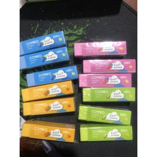 Hộp 36 tẩy gôm deli 3045 nhiều màu