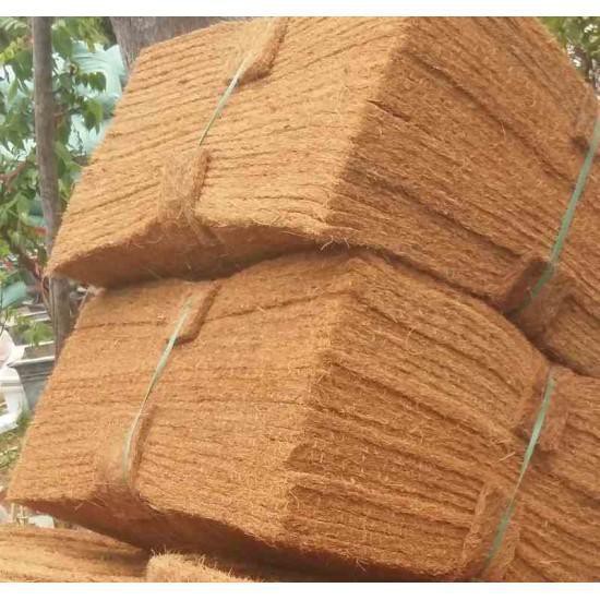 Combo 5 tấm Thảm xơ dừa ép KT 50x50cm, giá thể giữ ẩm cho cây trồng