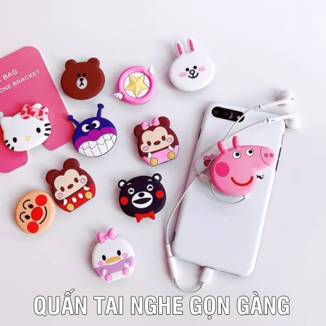 Giá Đỡ Chống Lưng Cho Phụ Kiện POP Điện Thoại Iring Tai Nghe Bluetooth Airpod Airpods i12 Iphone Pin Dự Phòng