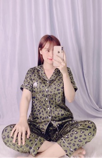 BỘ LỤA TAY CỘC QUẦN DÀI SALE 150k
