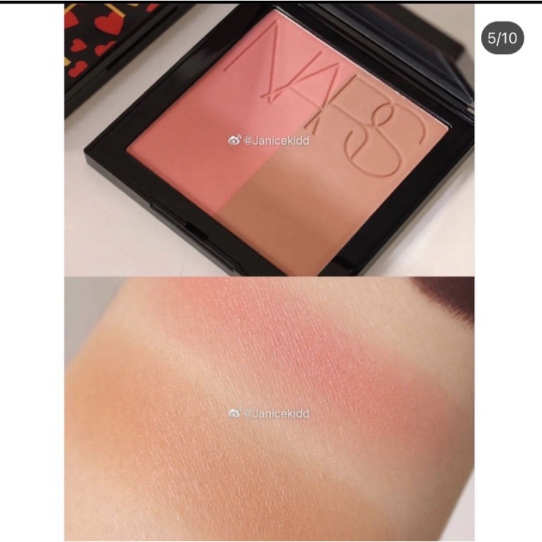 [CÓ BILL] Bảng Phấn Má Nars Claudette Blush Cheek Duo Limited Edtion 22g phiên bản giới hạn