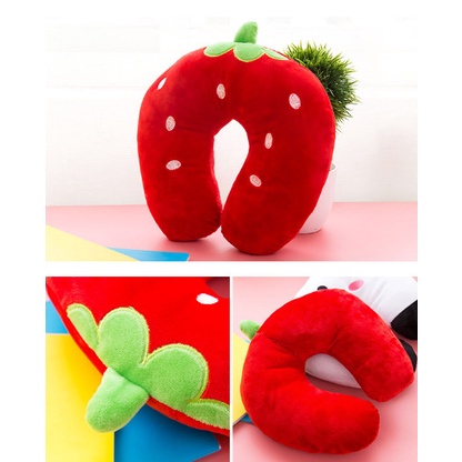 Gối chữ U kê cổ chống đau mỏi vai gáy khi đi oto, máy bay E760