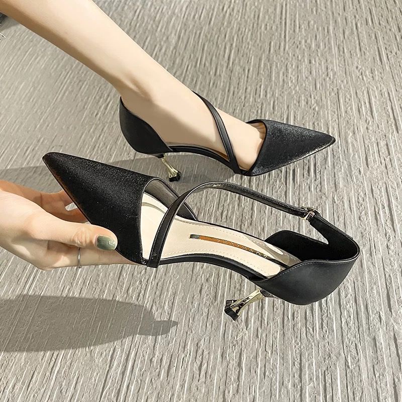 Giày cao gót 7cm phong cách thần tiên thời trang mùa hè cho nữ