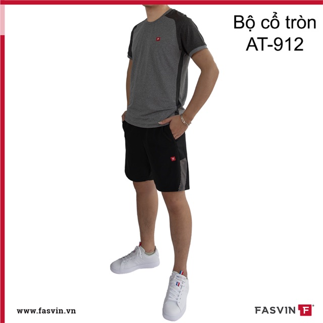 Bộ thể thao FASVIN cổ tròn AT-912
