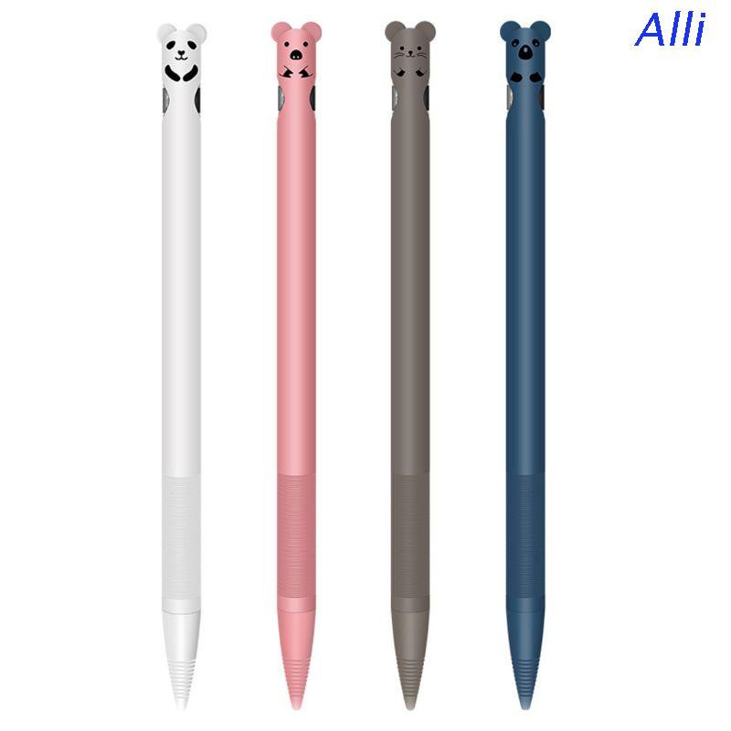 Alli Cute Animal Silicone Protective Cover Case Skin For Pencil for iPad Pencil 1st