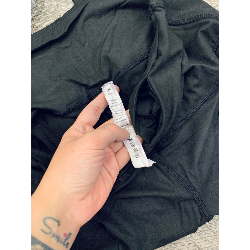 Quần legging nữ mỏng mềm nhẹ có lớp bật bông giữ nhiệt thấm mồ hôi xuất Hàn nguyên túi XanhHouse | BigBuy360 - bigbuy360.vn