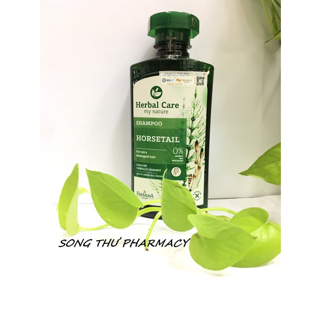 HERBAL CARE HORSETAIL SHAMPOO  DẦU GỘI CỎ ĐUÔI NGỰA
