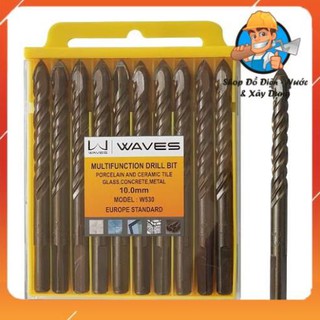 [Hàng tốt - Giá rẻ] Mũi khoan đa năng WAVES 6ly, 8ly,10ly