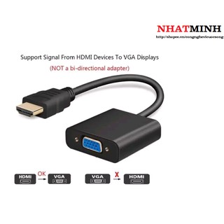 Cáp chuyển đổi HDMI sang VGA HDMI To VGA Adapter (giao màu ngẫu nhiên) 1000001112