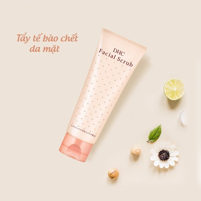 Kem tẩy tế bào chết da mặt DHC Facial Scrub 100g