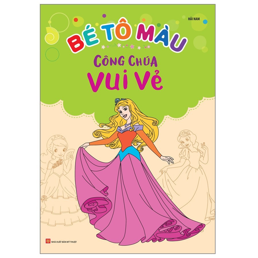 Sách - Bộ Túi Bé Tô Màu Công Chúa (Bộ 6 Cuốn)