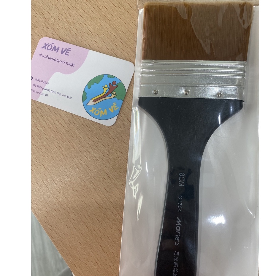 [XÓM VẼ] Cọ bản to/panh-xô Marie's lông nhân tạo G1754 nhiều size.