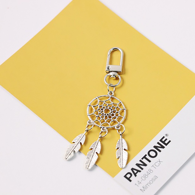 Vỏ Bảo Vệ Hộp Đựng Tai Nghe Bluetooth Hình Dreamcatcher Phối Lông Vũ Phong Cách Dân Tộc Cổ Điển