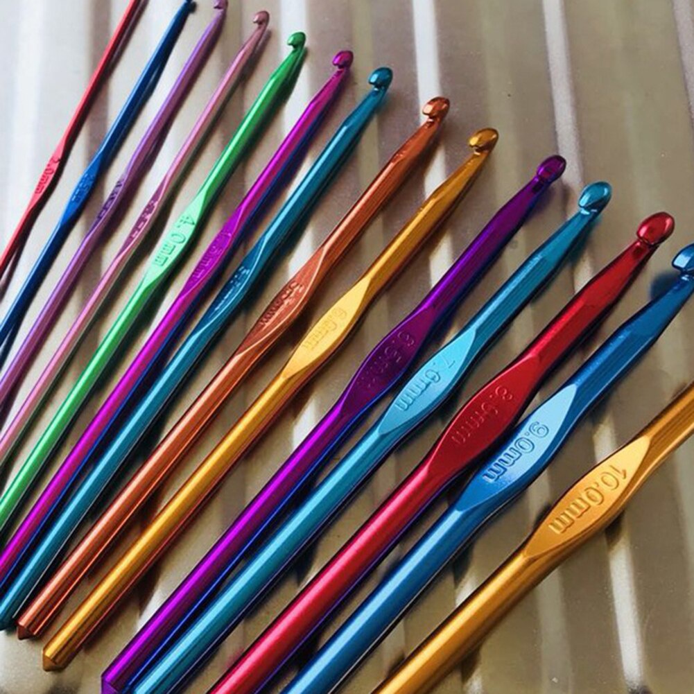 Set 8 Kim Đan Len Nhiều Màu Sắc Kích Thước 2-5.5mm