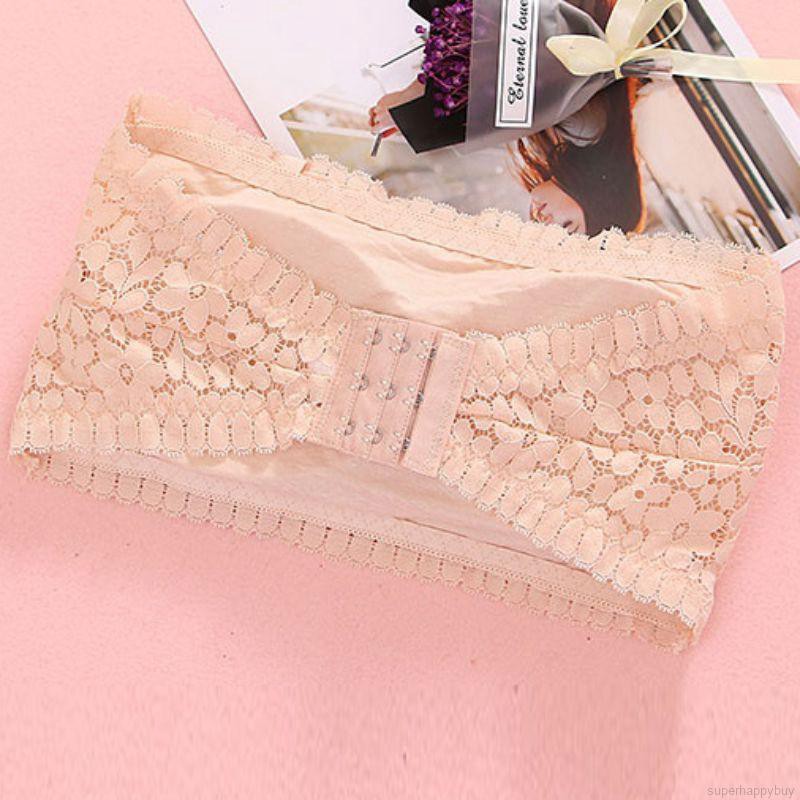Áo ngực nữ không dây vải ren quyến rũ