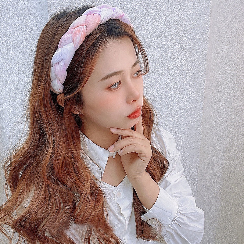 Băng Đô Cài Tóc Dạng Xoắn Phong Cách Hàn Quốc Cổ Điển Thời Trang Xuân Hè Chất Lượng Cao Cho Nữ