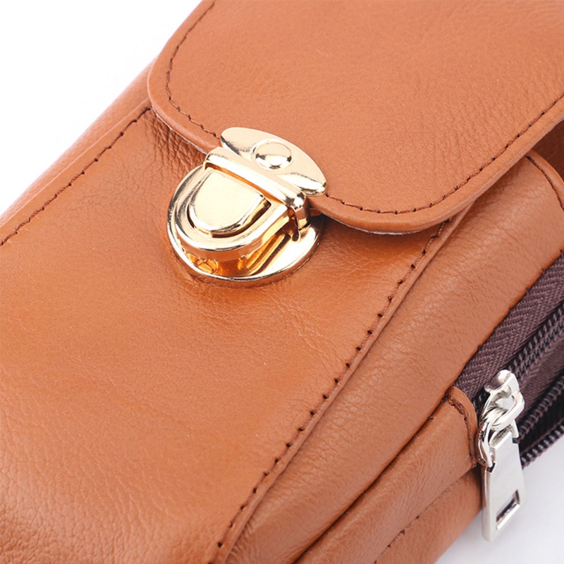 Túi Da PU Đeo Hông Phong Cách Cổ Điển Cho Nam