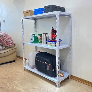 Kệ sắt v lỗ đựng đồ đa năng 3 tầng : Cao 1m, dài 1m, sâu 0,3m - kệ sắt v lỗ để đồ lắp ghép thông minh