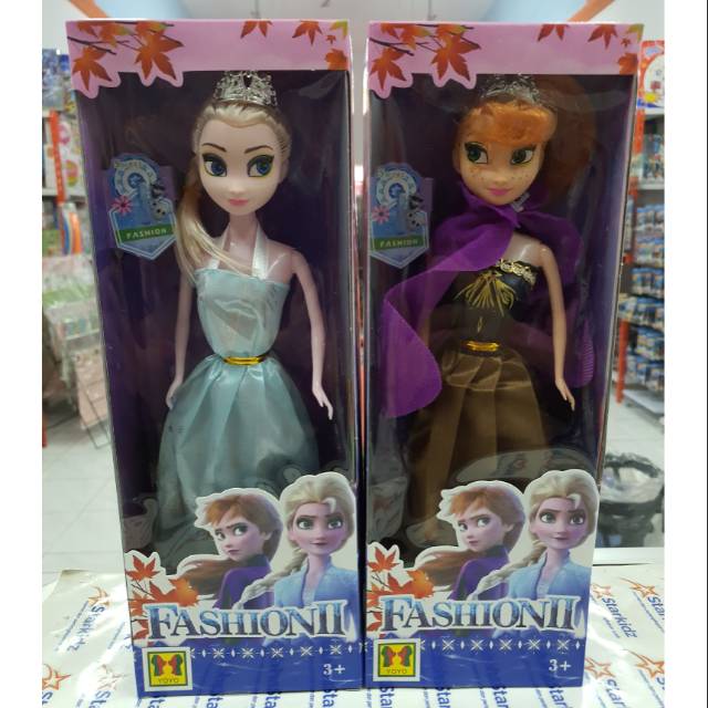 Búp Bê Barbie Hình Công Chúa Elsa Và Anna Trong Phim Frozen