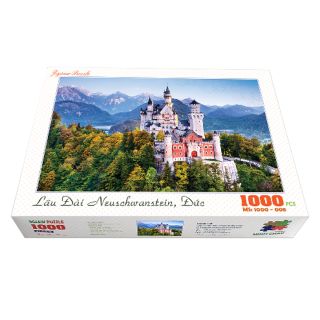 Tranh xếp hình 1000 mảnh Minh Châu - Lâu đài Neuschwanstein, Đức