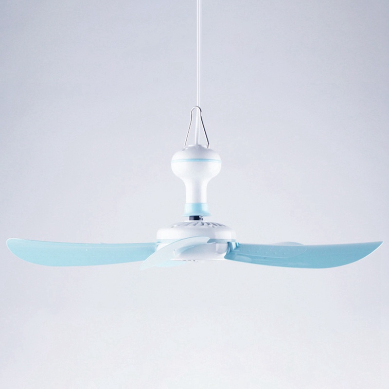 Quạt Trần Mini 5 Cánh 500mm Tiết Kiệm Năng Lượng Có Công Tắc Phích Cắm US