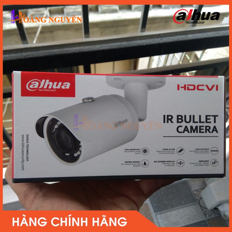 [NHÀ PHÂN PHỐI] Camera Dahua DH-HAC-HFW1200TP-A-S4 2.0MP Tích Hợp Mic Ghi Âm