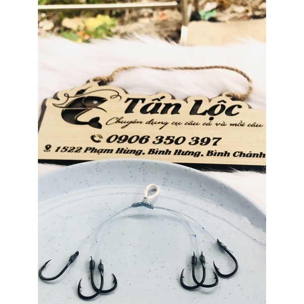 CHÙM NHO CÂU CÁ TRA LƯỠI CHINU 4X