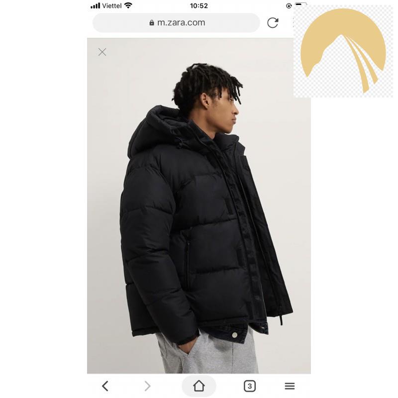 Áo khoác zara vnxk xuất dư xịn có mũ