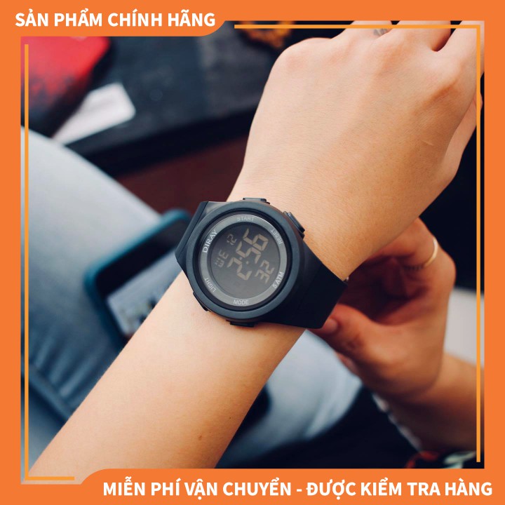 ĐỒNG HỒ THỂ THAO NỮ DIRAY MẶT TRÒN SIÊU BỀN