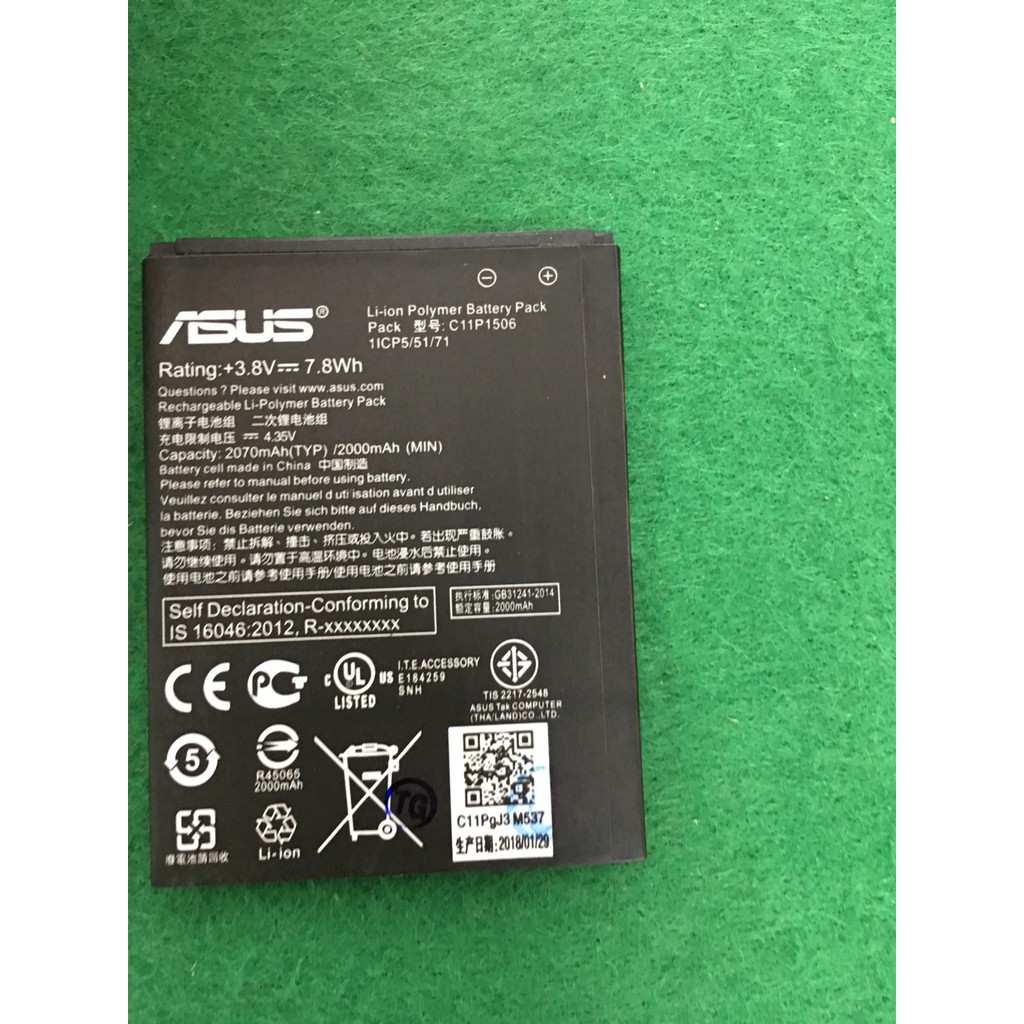 Pin ASUS ZEN GO 5.0 zin bảo hành 6 tháng