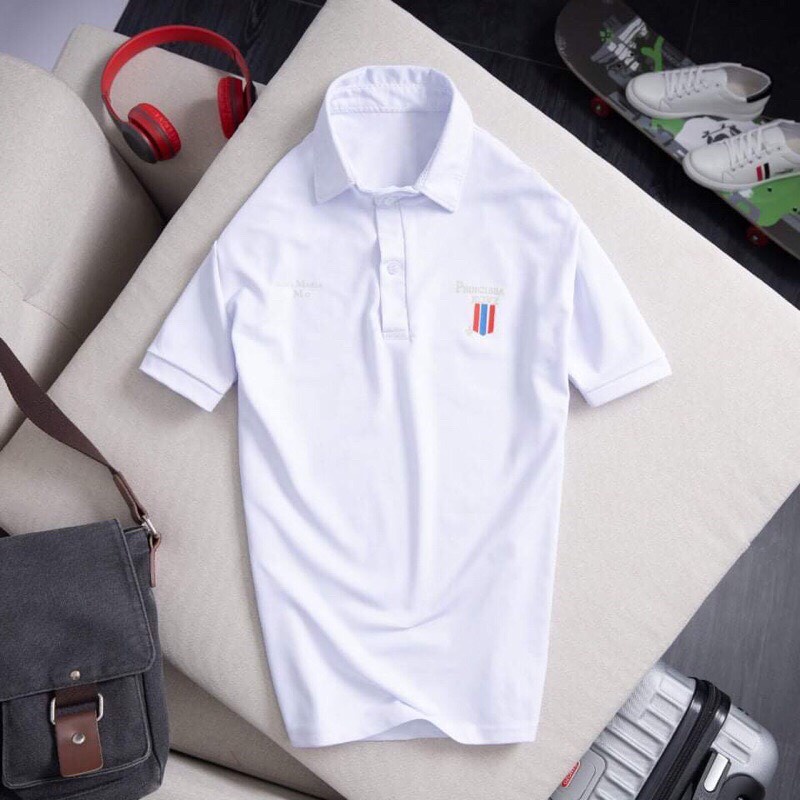 Áo thun nam POLO thiết kế vải cá sấu cotton cao cấp ngắn tay 2021
