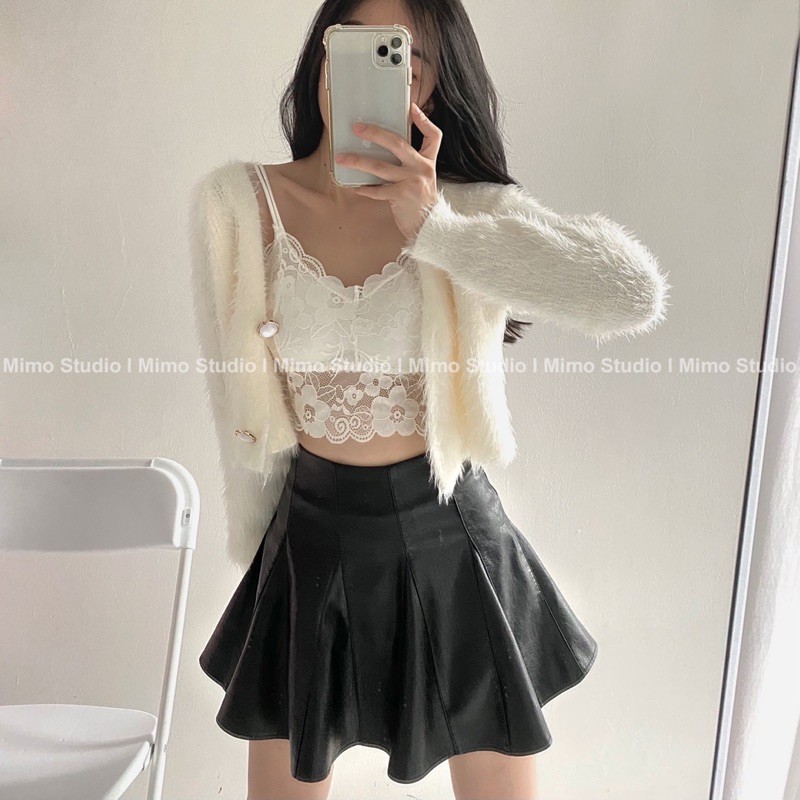 ÁO LÔNG - CHÂN VÁY DA DÁNG XOÈ | BigBuy360 - bigbuy360.vn