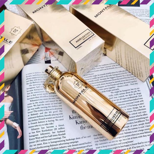 🌺HÀNG CHUẨN🌺 Nước hoa Montale Aoud Leather Test 10ml/20ml EDP Spray / Chuẩn authentic 💘Standard Perfume💘 | Thế Giới Skin Care