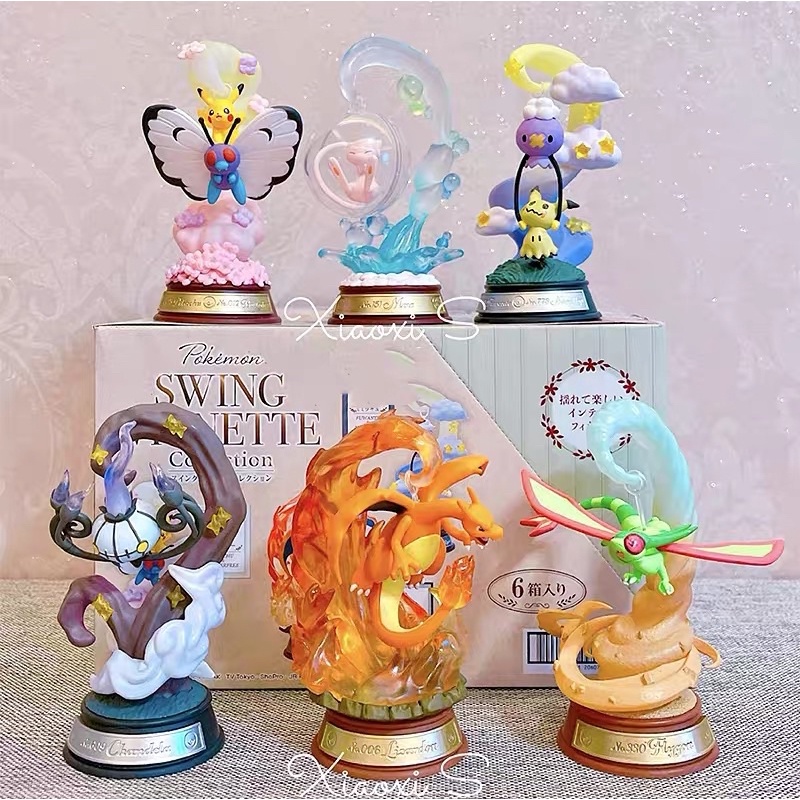 Mô hình nhật thực thủy triều Pokemon nhân vật trang trí