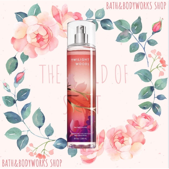 Xịt thơm toàn thân Bodymist Bath & Body Works TWILIGHT WOODS