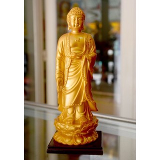 tượng Đức Phật A Di Đà đứng cao 21cm