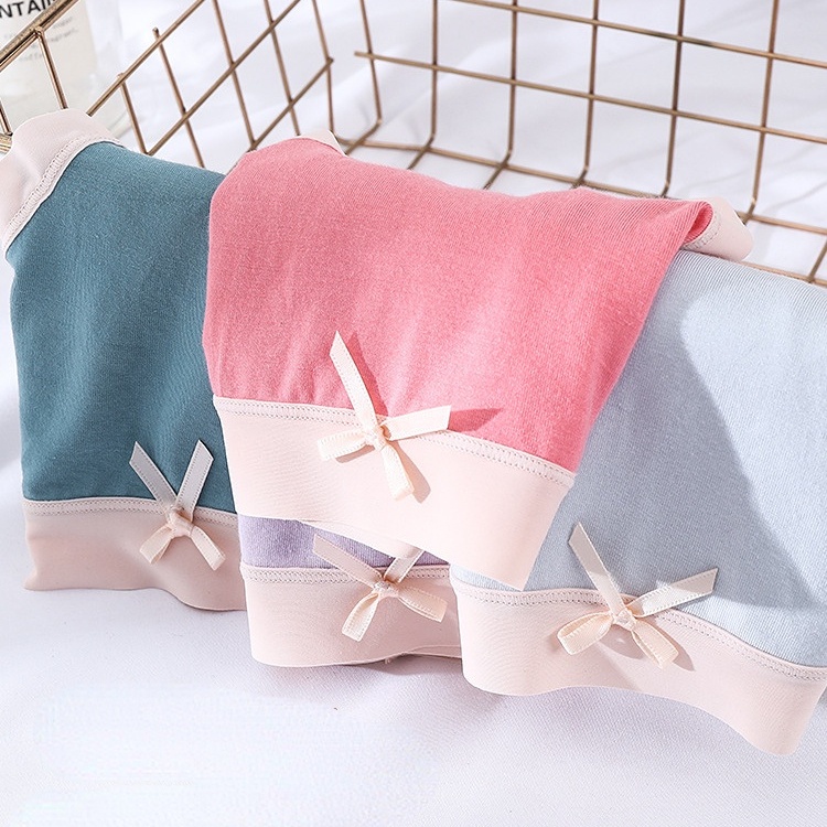 Quần Lót Cotton Lưng Vừa Thoáng Khí Thoải Mái Cho Nữ 40-65Kg