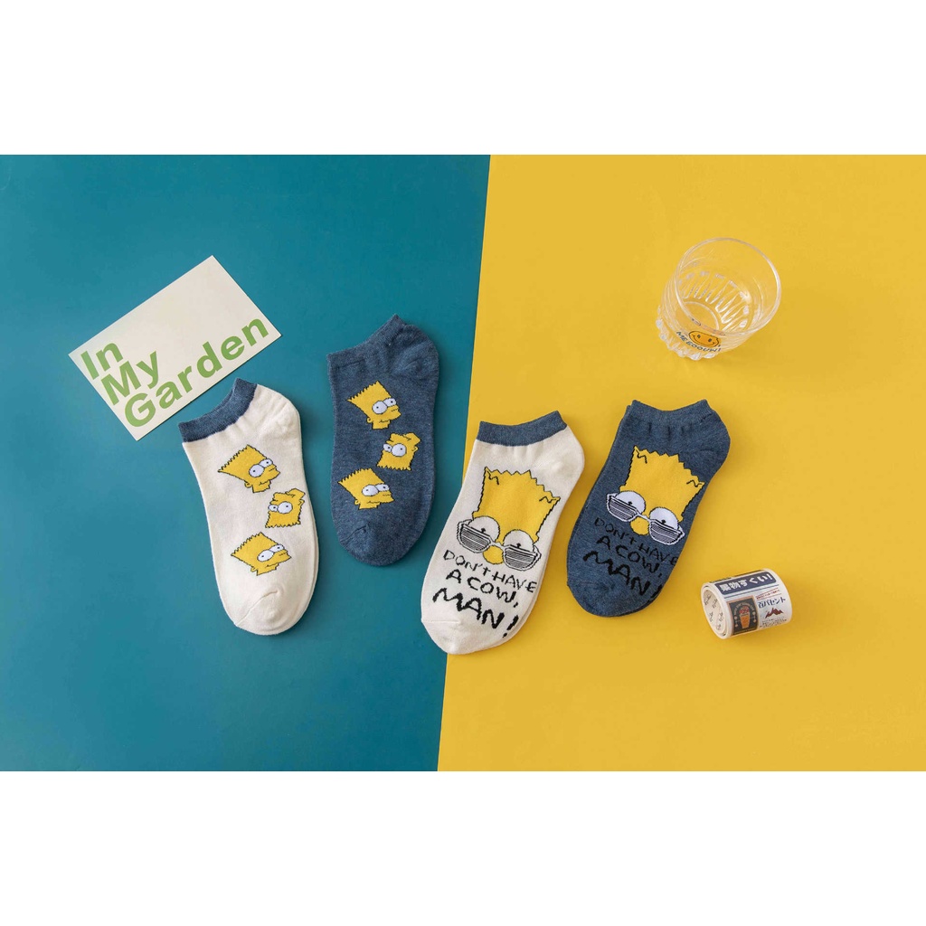 Vớ tất unisex Kaw, Simpson cổ ngắn