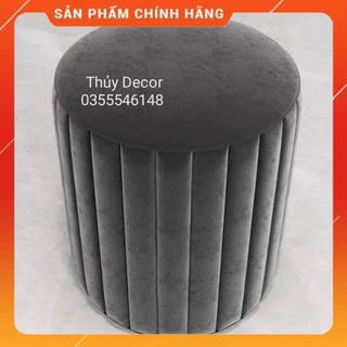 Ghế đôn đệm nhung❌𝐇𝐚̀𝐧𝐠 𝐜𝐨́ 𝐬𝐚̆̃𝐧 ❌ ghế sofa loại 1 giá tận xưởng, đủ màu cho khách chọn 3t store