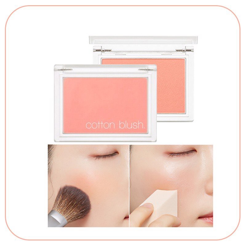 Phấn má  MISSHA COTTON BLUSH [PICNIC BLANKET] - 4g