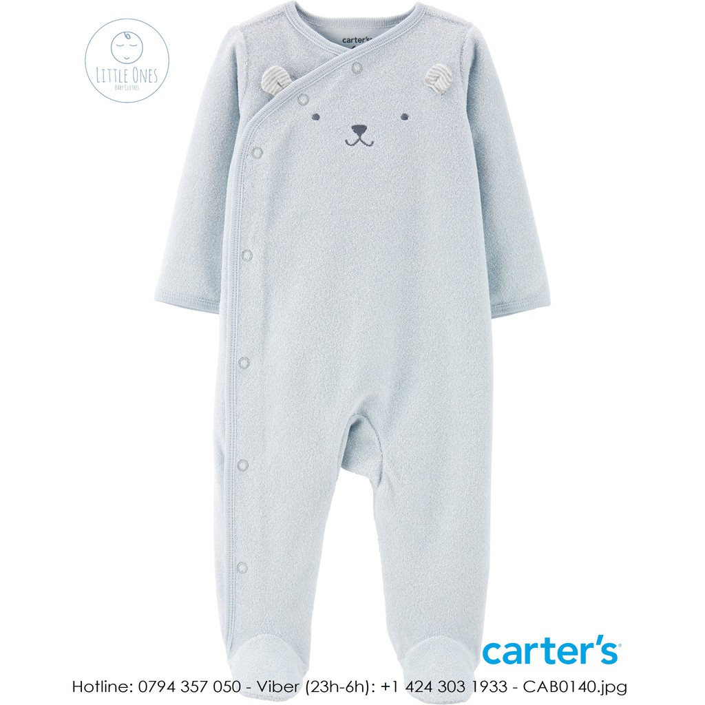 SLEEP & PLAY SUIT LIỀN VỚ (VẠT CHÉO) Carter's nhập Mỹ - Koala